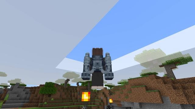 Игрок на джетпаке