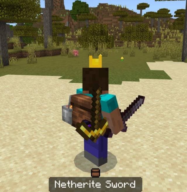 Кирка в рюкзаке