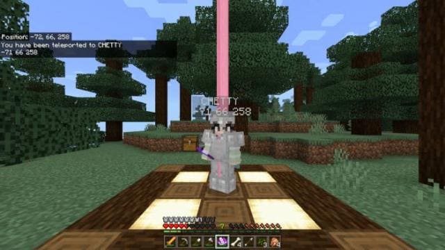 Телепортация игрока в контрольную точку