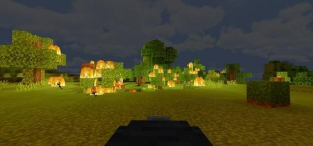 Поджог леса