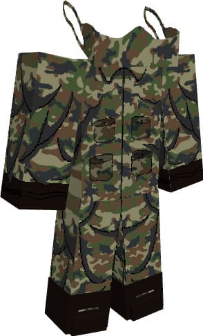 Зеленая военная форма