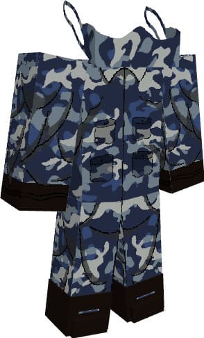 Синяя военная форма