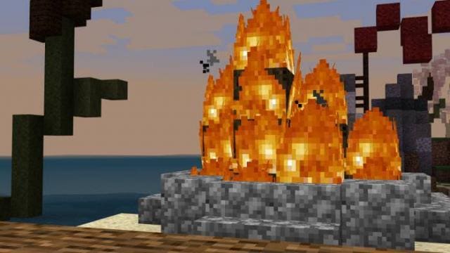 Горящая структура