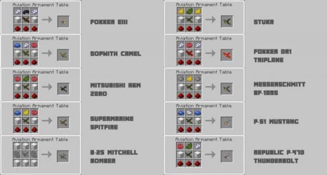 Крафт бомбардировщиков