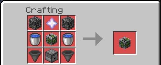 Блок для автоматической фермы деревьев