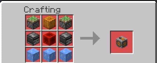 Блок для тыквенной фермы