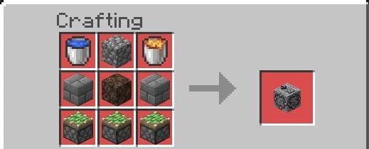 Блок для каменной фермы