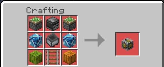 Блок для автоматической арбузной и тыквенной фермы