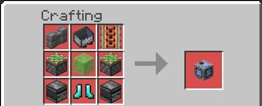 Блок фермы создания ледяной дороги