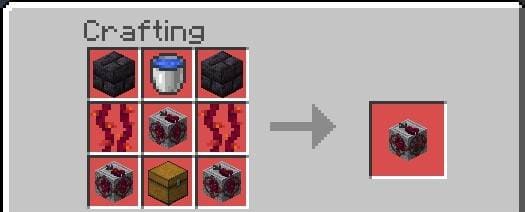 Блок для мега-фермы багровой лозы