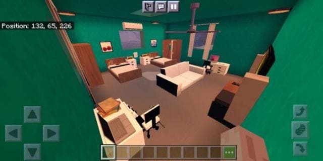 Мебель в обычной комнате