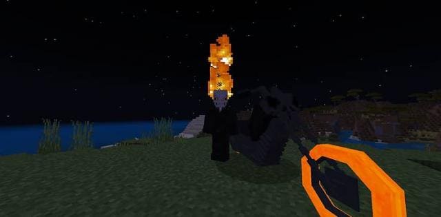 Призрачный гонщик и мотоцикл