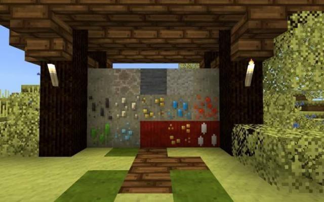 Разноцветные виды руды