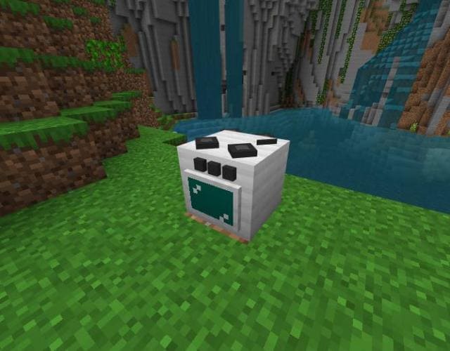 Вид на газовую плитку