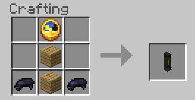 Старые черные  часы крафт