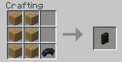 Черный шкаф крафт