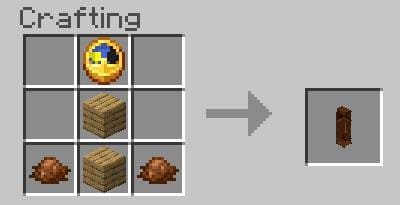 Старые коричневые часы крафт