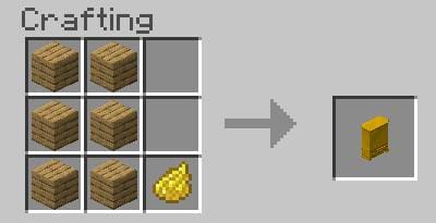 Золотой шкаф крафт