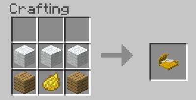 Старинная золотая кровать крафт