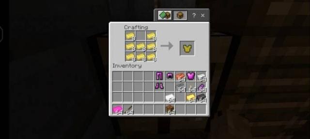 Бронзовый нагрудник