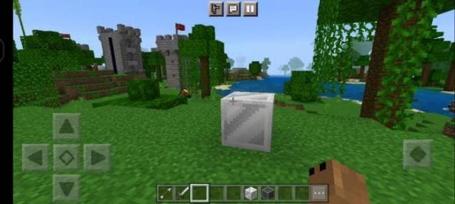 Блок серебра в игре