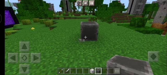 Блок титана в игре