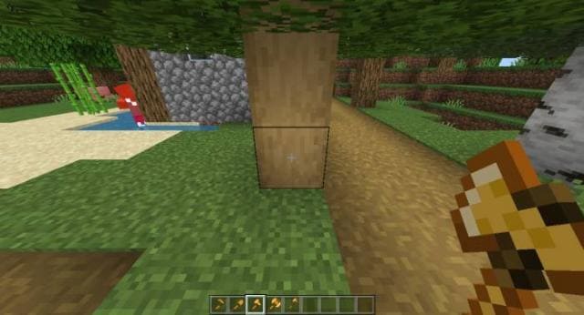 Применение топора