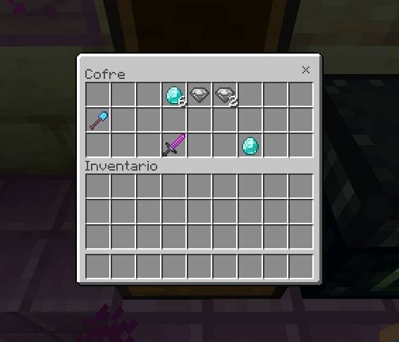 Меч стихий в инвентаре