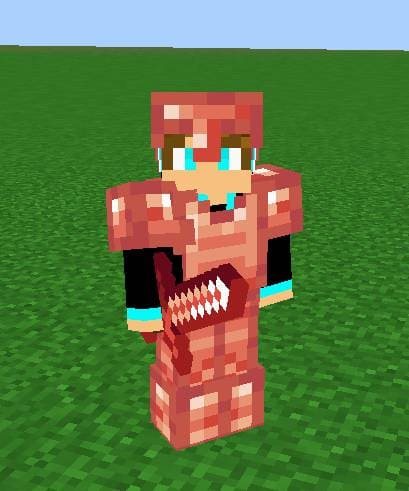 Броня из розового золота