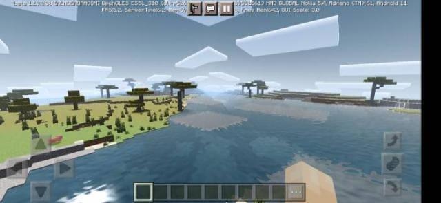 Прозрачная вода в игре