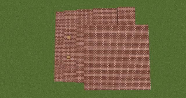 Тропический домик вид сверху