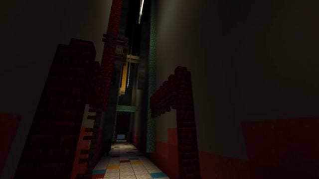 Очень высокий коридор