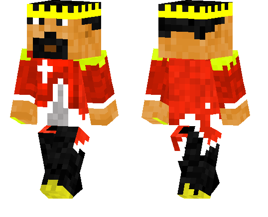 Скин Короля в красном