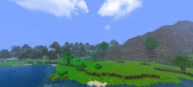 Берег рядом с рекой