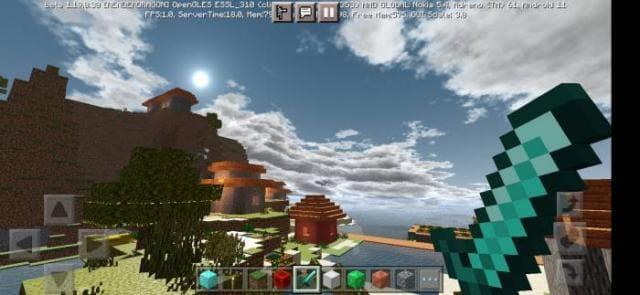 Вид на небольшую деревню