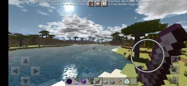 Гладкая поверхность воды