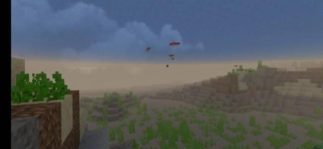 Подводное пространство с плавающими рыбами