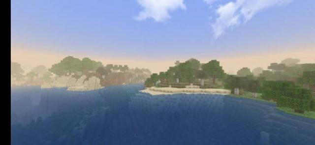 Глубокое, синее озеро