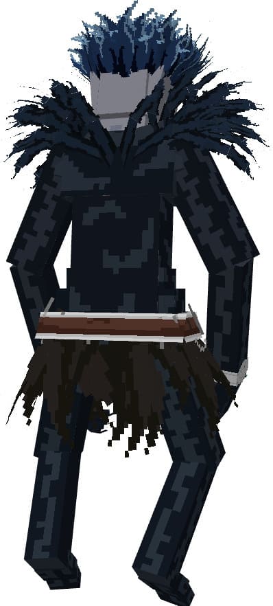 Вид на Рюка сзади