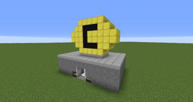 Маленький банк вид спереди