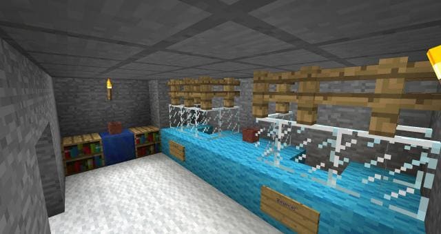 Маленький банк вид внутри