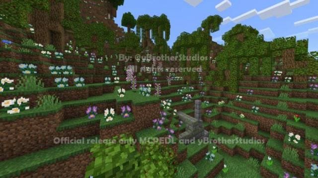 Весенний сад в игре