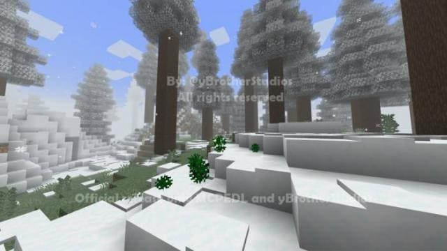 Снежная роща