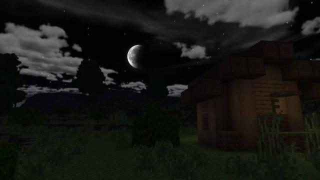 Темная лунная ночь