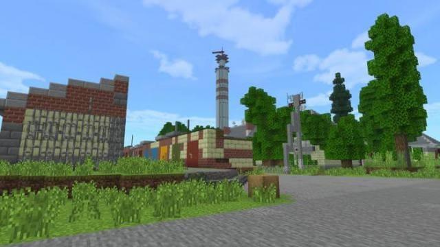 Вид на завод