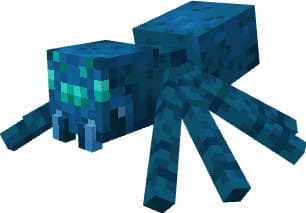 Синий снежный паук