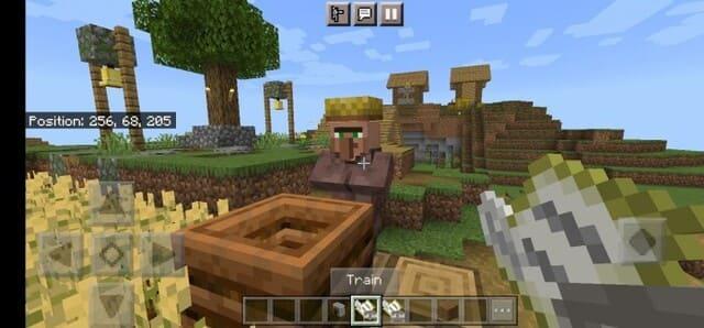 Улучшение деревенского жителя в рыцаря