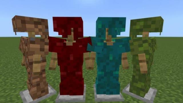 Броня из разных блоков