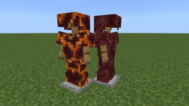 Броня из магмы и адского камня