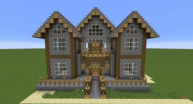 Симпатичный домик вид спереди 2